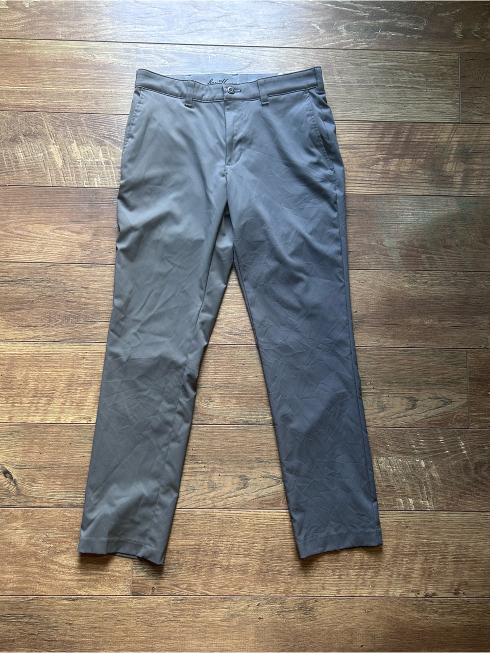 Hogan Men's Dark Gray Dress Pants - Slim Tailored Look